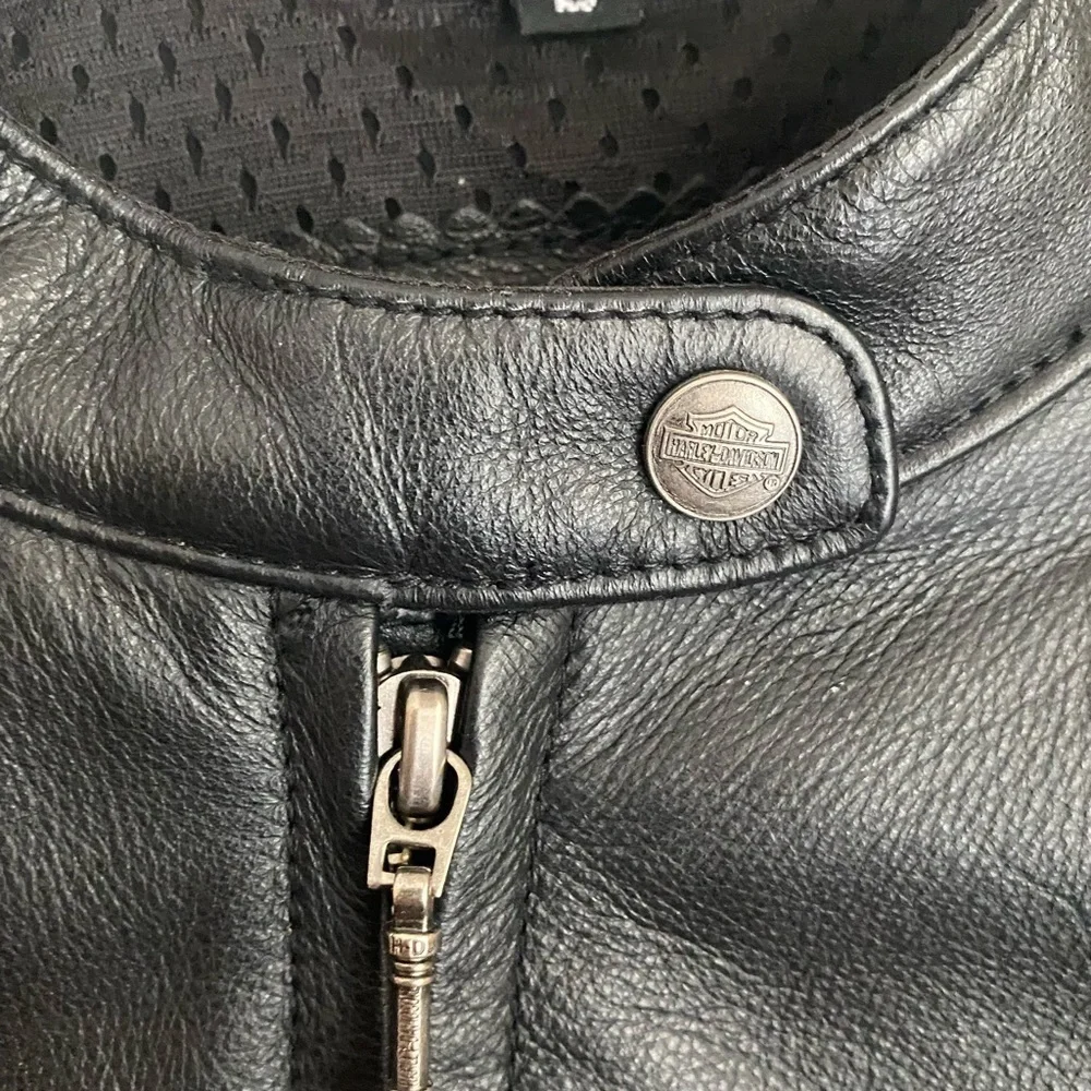 Harley Davidson Miss Enthusiast Jacket NWOT Small​​​​​​​ - Picture 10 of 15
